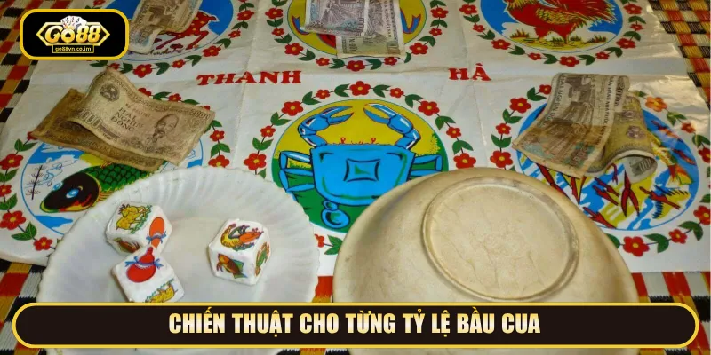Áp dụng linh hoạt chiến thuật theo từng tỷ lệ cược